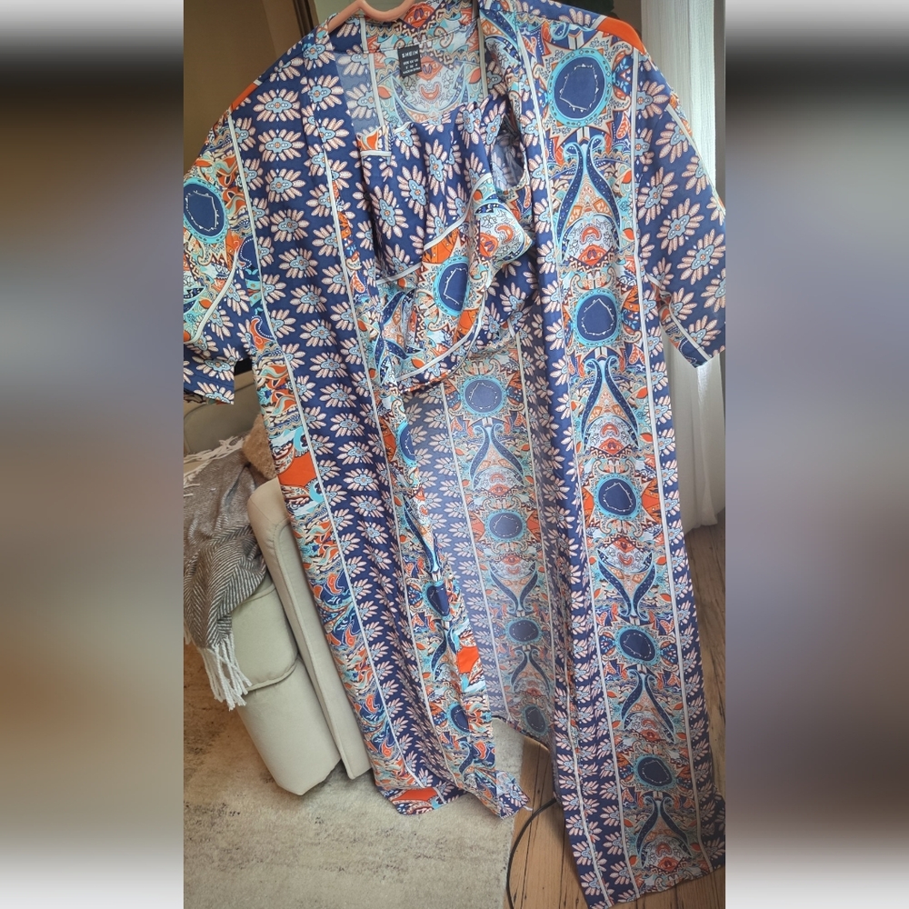 Floral Paisley Maxi Dress